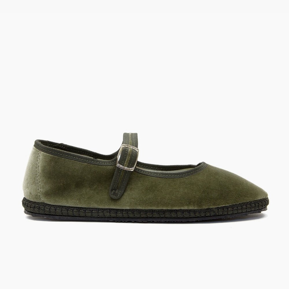 Cayumas BOHEME Boheme Verde Oliva Ballet Flats